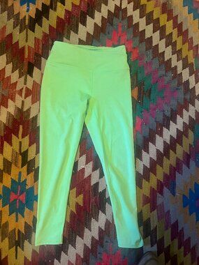Free People Movement 7/8 Crossover Leggings - Size Small - Color: Chartreuse